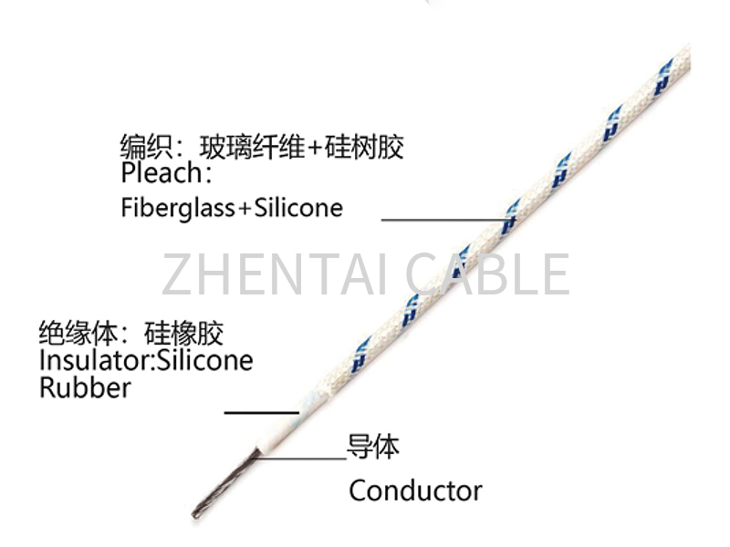 J60245IEC03(YG)硅橡胶绝缘编织电线